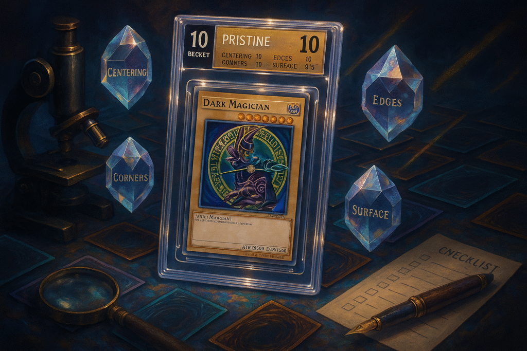 Beckett grading Yu-Gi-Oh!