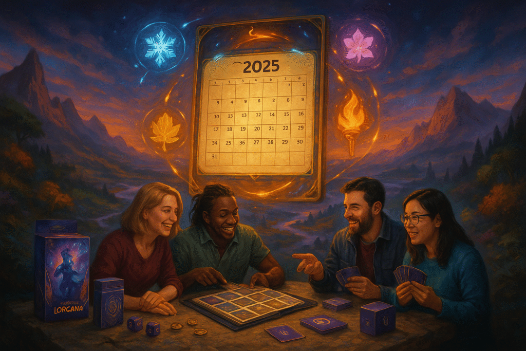 Lorcana Release kalender 2025
