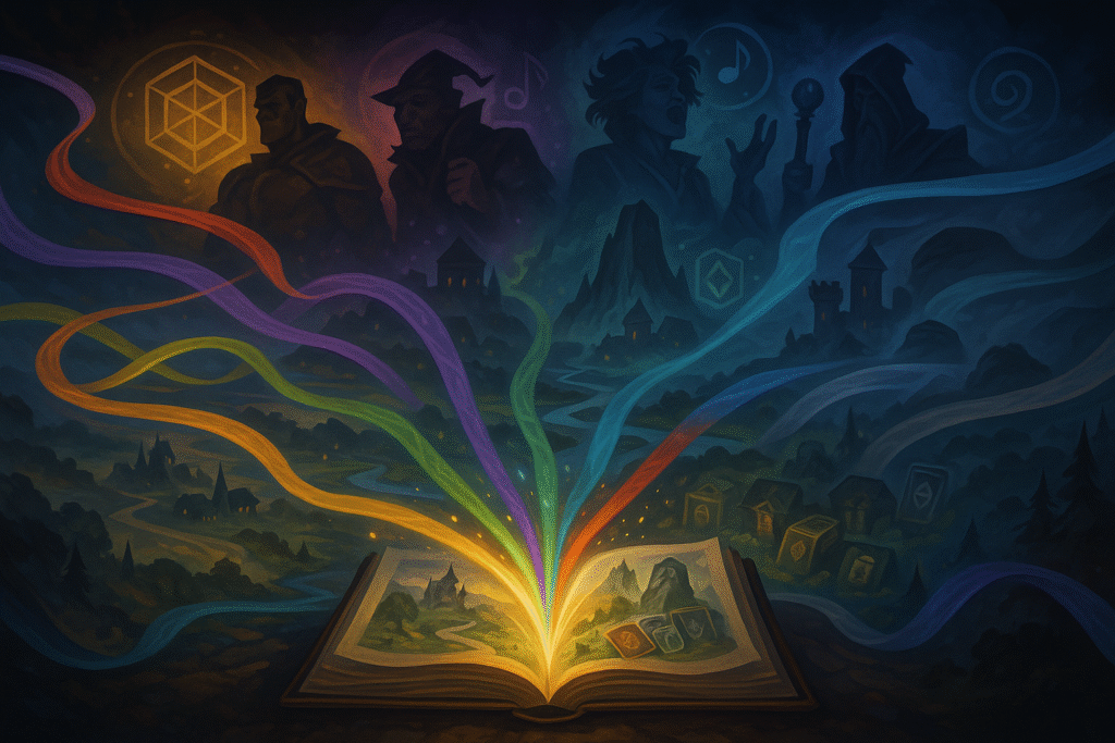 Lorcana Set verhaallijnen