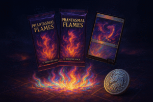 Phantasmal Flames 3 Pack Blister musthave voor TCG fans - Verzamelkaartjes