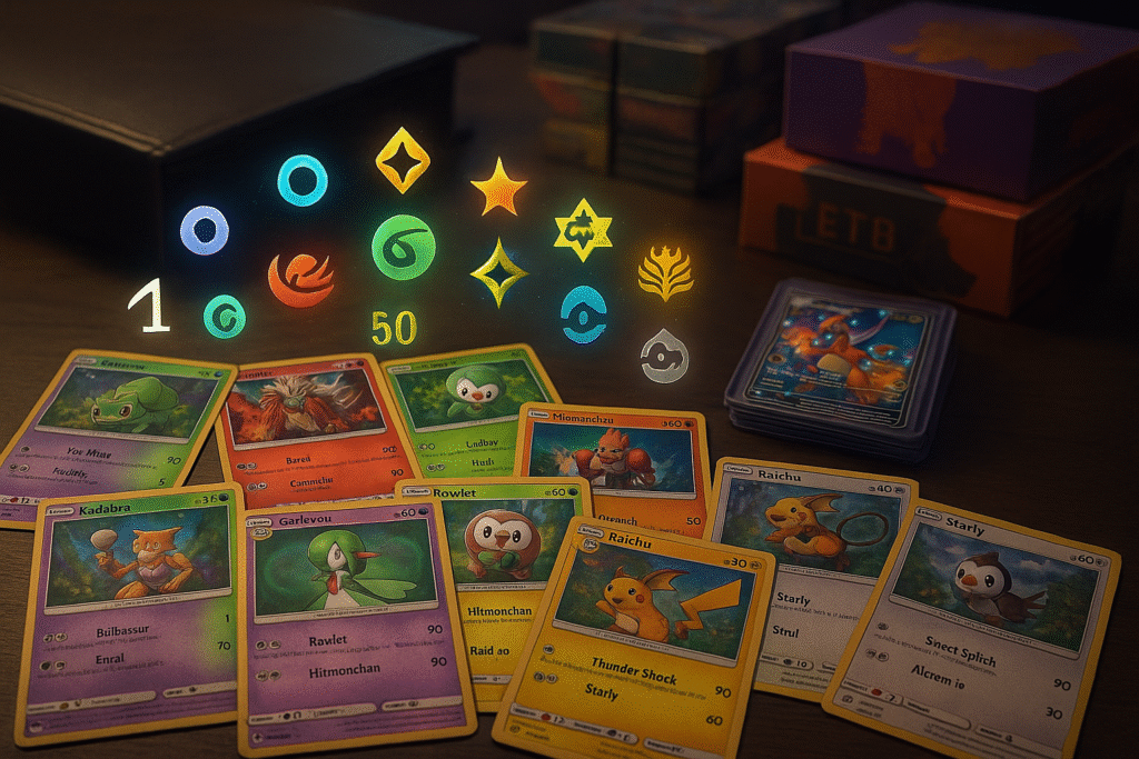 Pokémon kaarten set