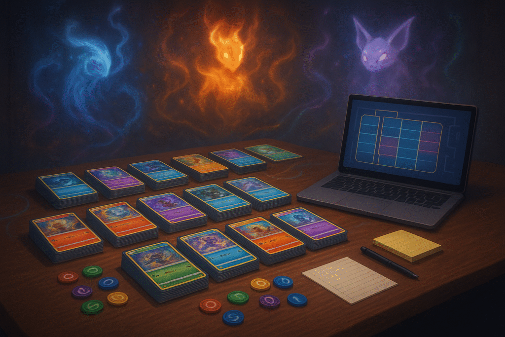Pokémon trading card deck builder