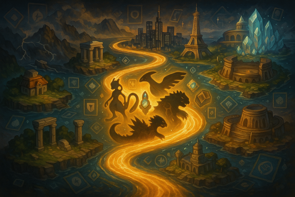 Pokémon universum tijdlijn