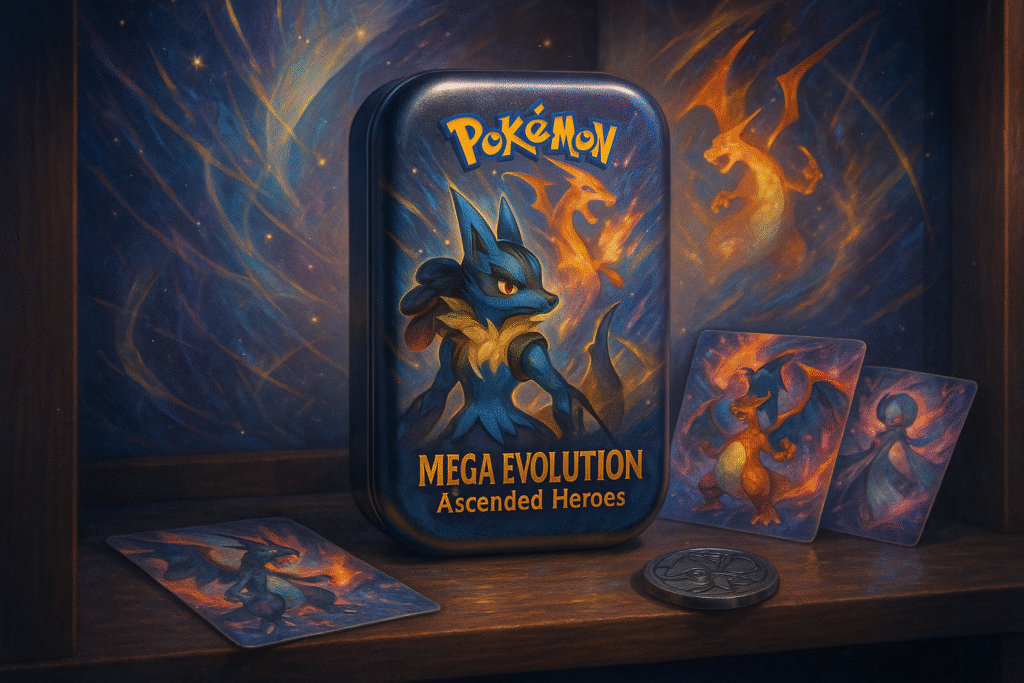 Pokémon Mega Evolution Ascended Heroes Mini Tin