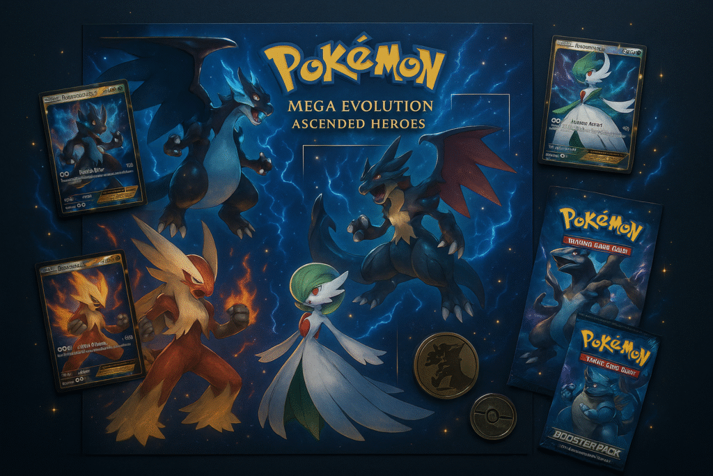 Pokémon Mega Evolution Ascended Heroes Premium Poster Collection